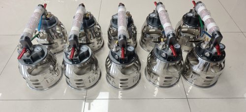Two‑nozzle burner (the latest version)